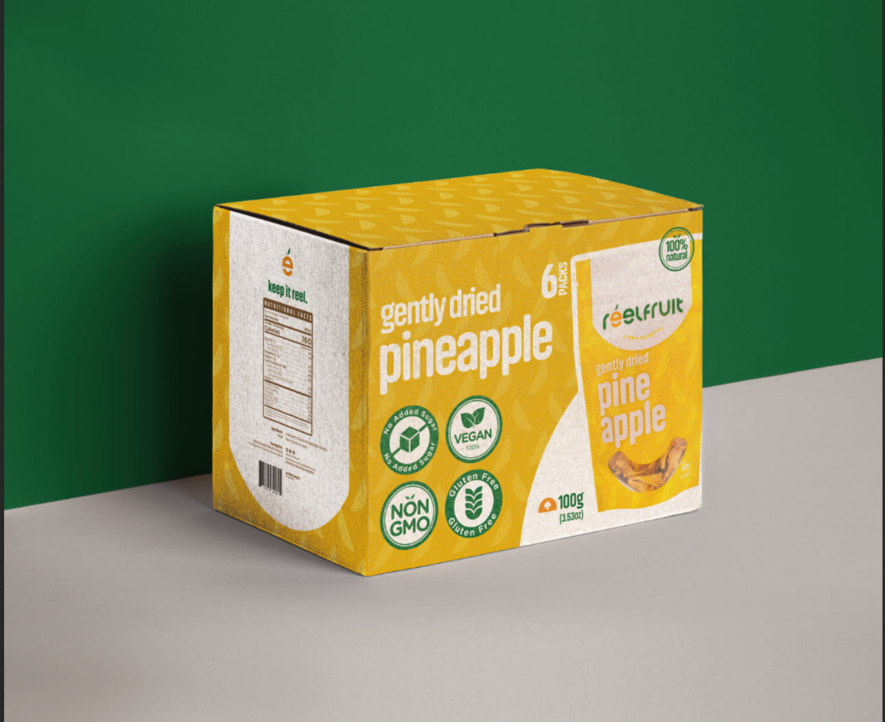 Dried Pineapple 2.65oz (6)