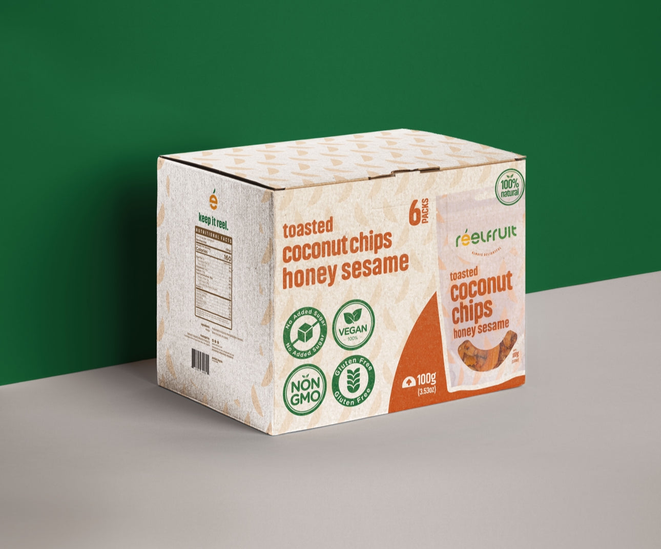 Honey Sesame Coconut 2.65oz (6)