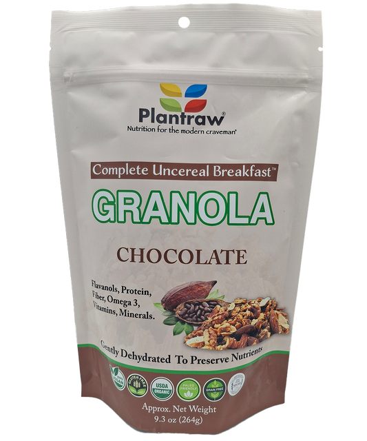 Granola - Chocolate (Grain-free, gluten-free with neither added sugar nor sweeteners)