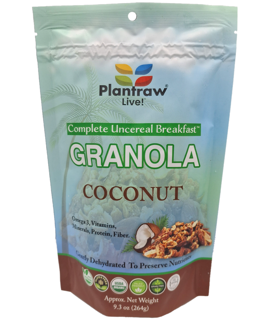 Granola - Coconut (Grain-free, gluten-free with neither added sugar nor sweeteners)