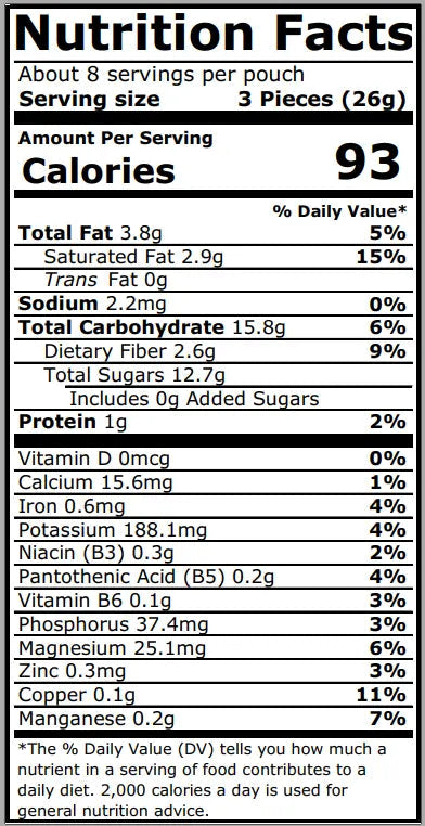 Chocolith® - Coconut (7.2 oz). 0g refined carbs. Vegan, Paleo, Gluten free.