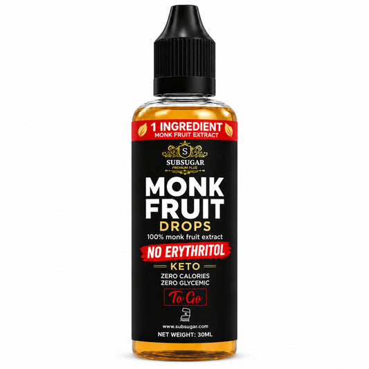 SubSugar Liquid Monk Fruit Sweetener To Go 30ml